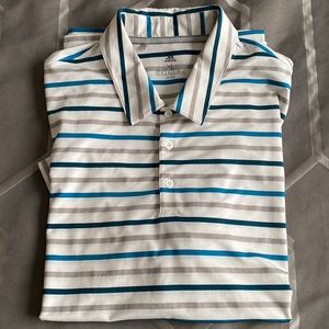 Men’s Adidas Striped Polo
